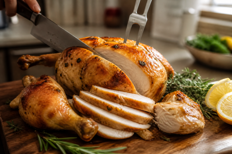 Carve the Sunday feast