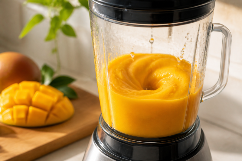Blend until sunny