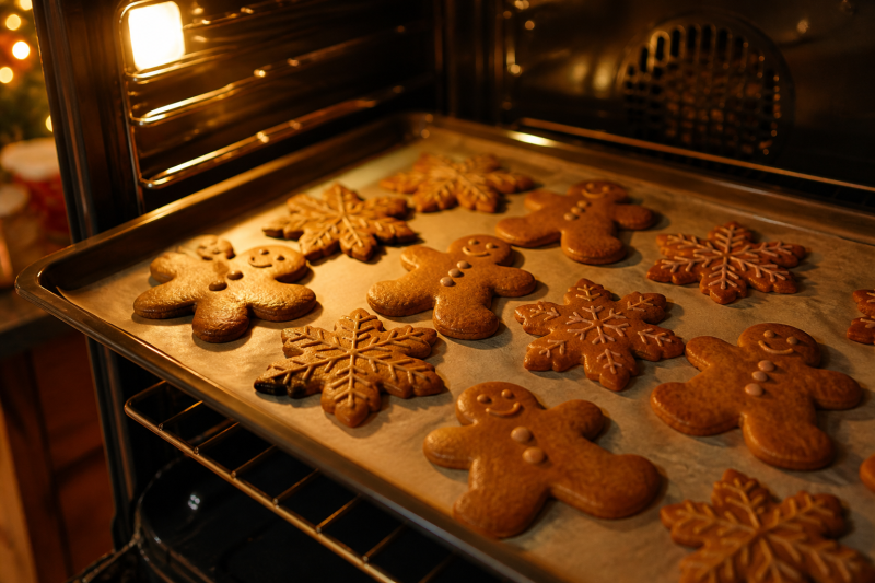 Bake until just set