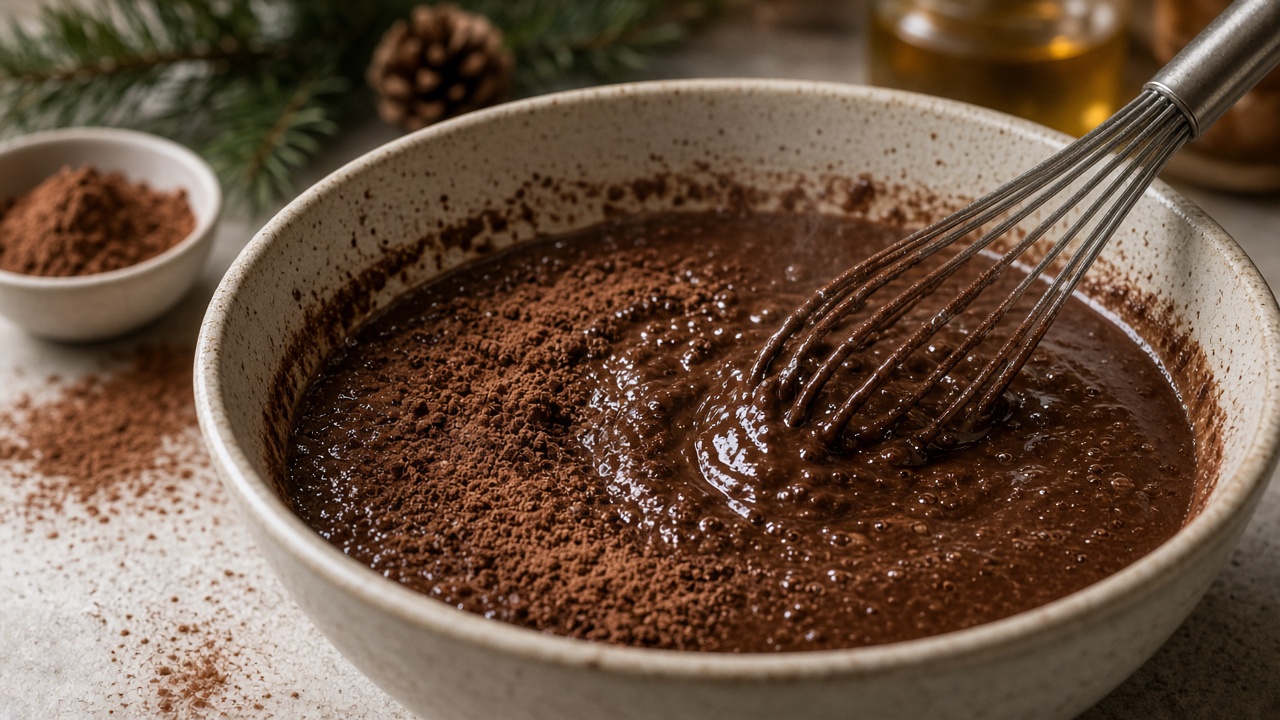 Bloom the cocoa