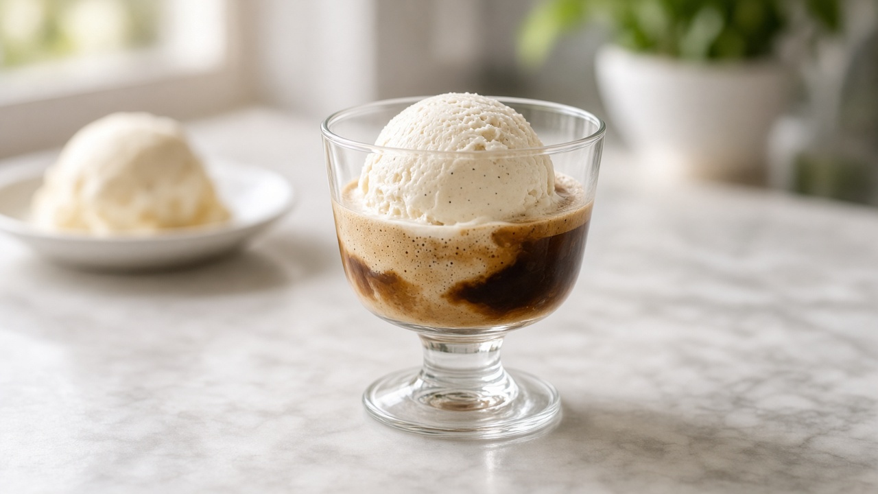 Scoop the ice cream
