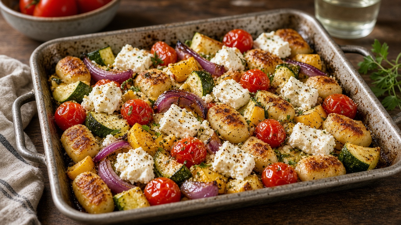 Sheet Pan Gnocchi