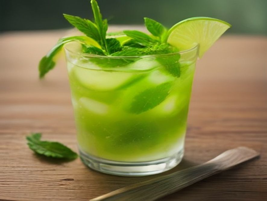 Fizz and garnish
