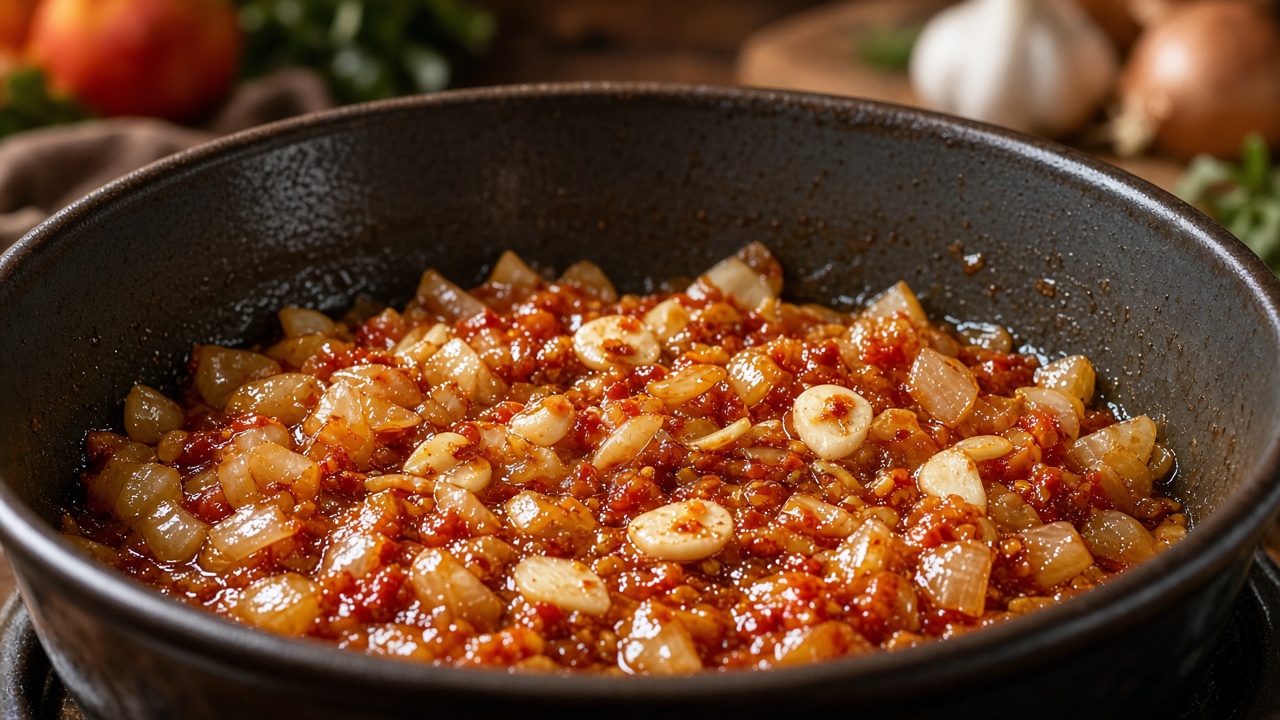 Roast the chickpeas and cauliflower