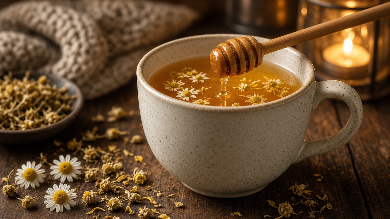 Chamomile Vanilla Honey Tea