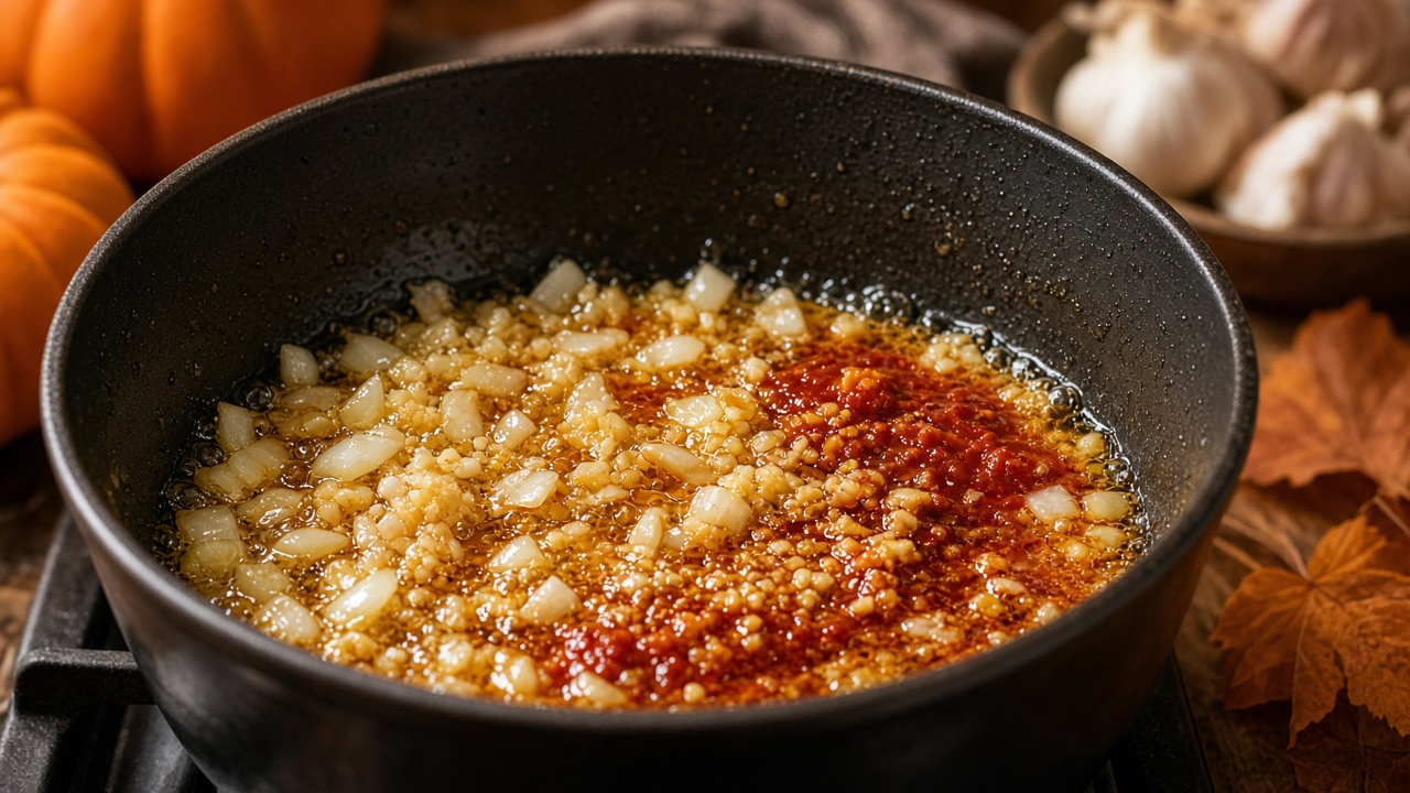 Bloom the spices