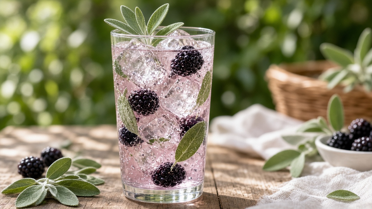 Blackberry Sage Sparkler