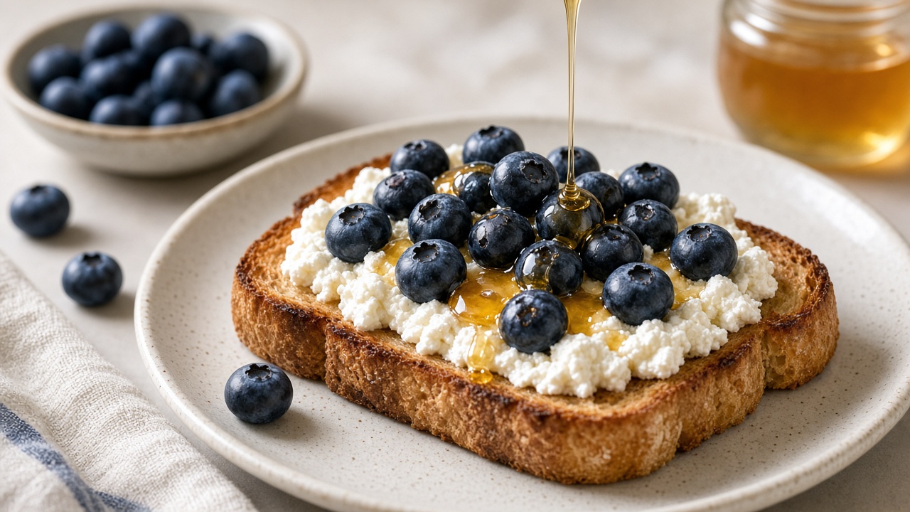 Toss berries and assemble