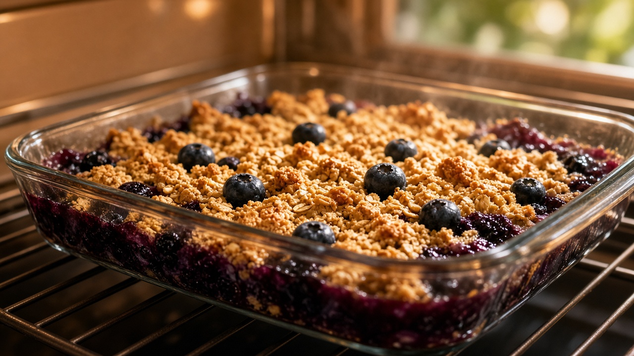 Crumble and bake
