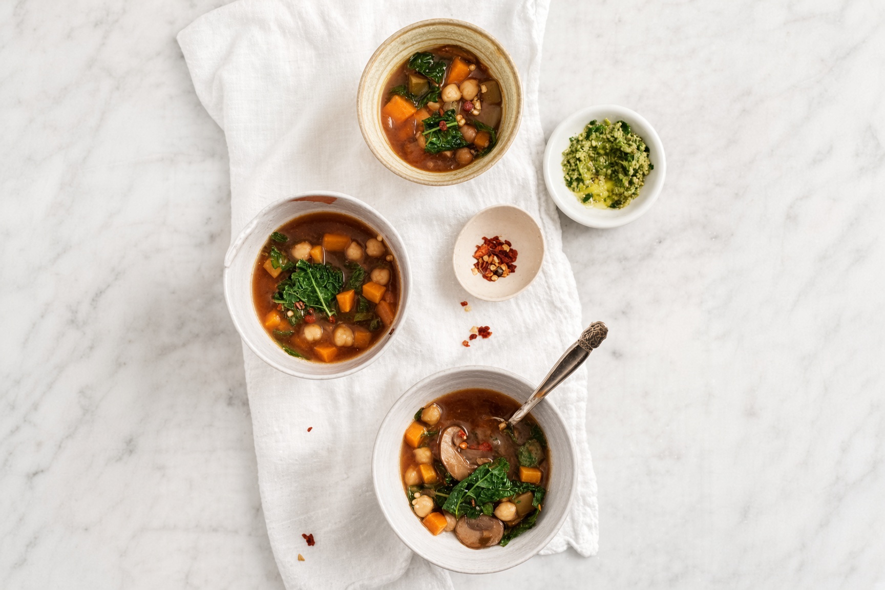 Mushroom Chickpea Stew