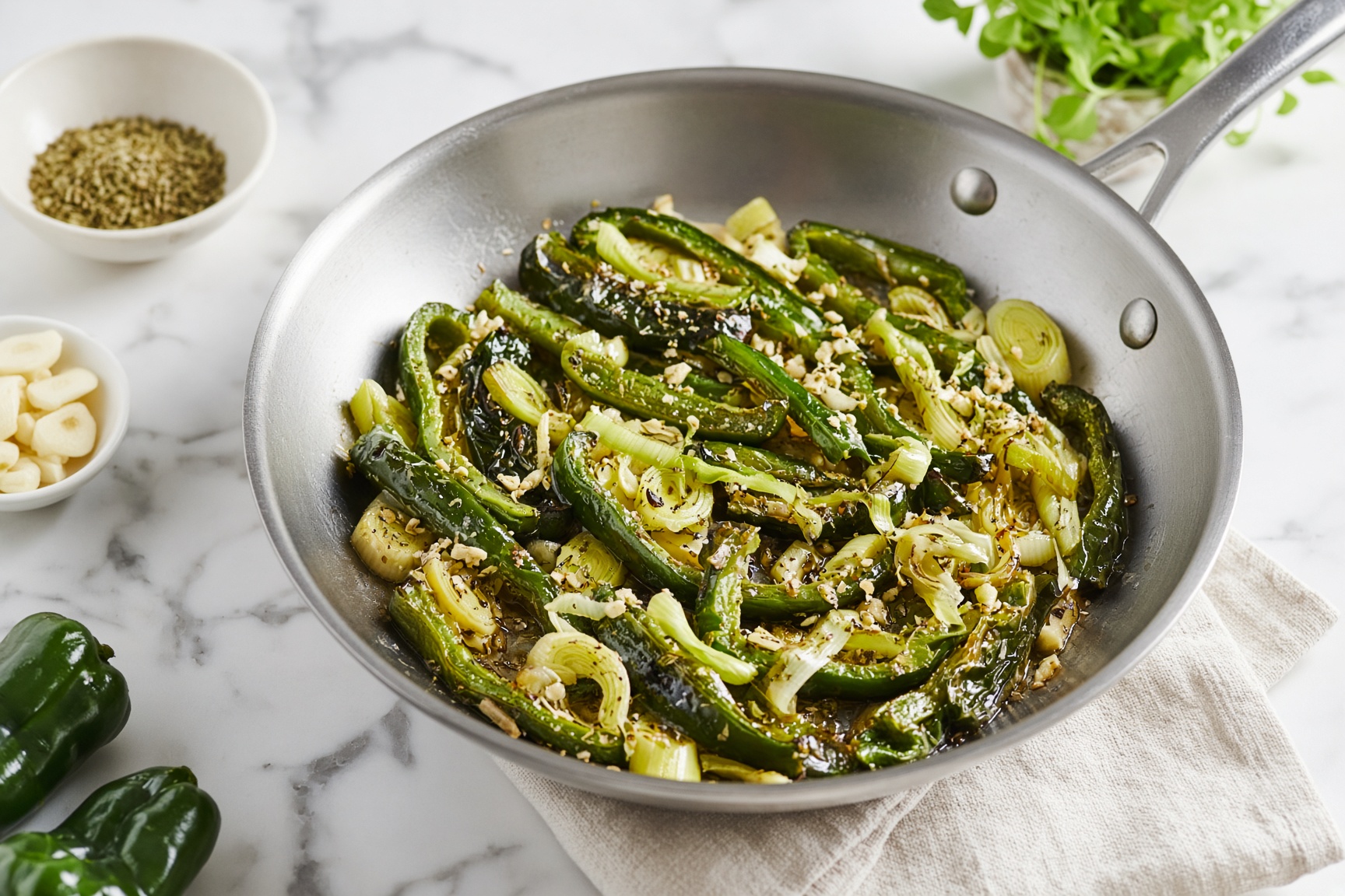 Cook the vegetables