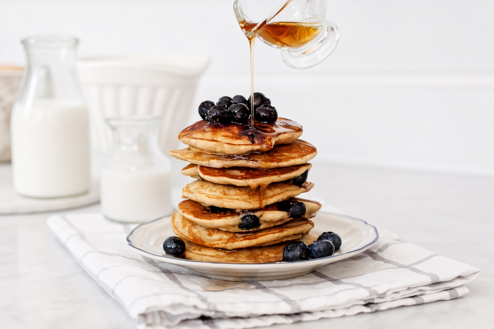 Blueberry Banana Pancakes