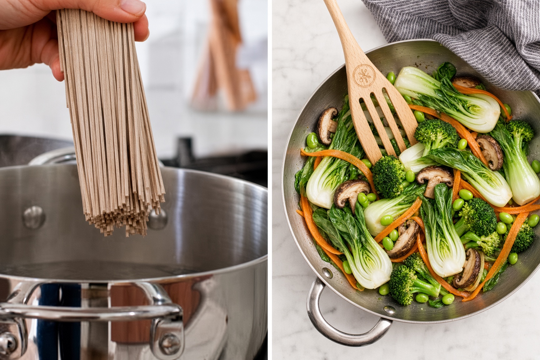 Cook the noodles