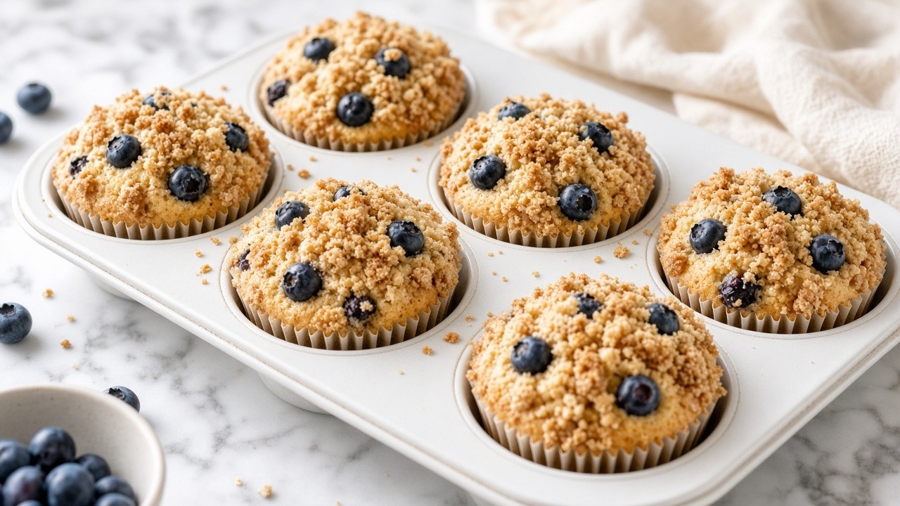 Vegan Coffee Cake Muffins